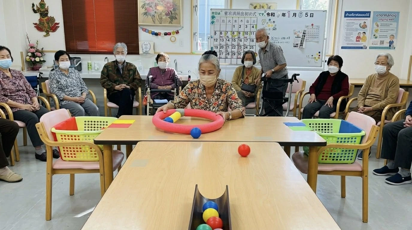 บรรยากาศกิจกรรมโรงเรียนผู้สูงอายุ