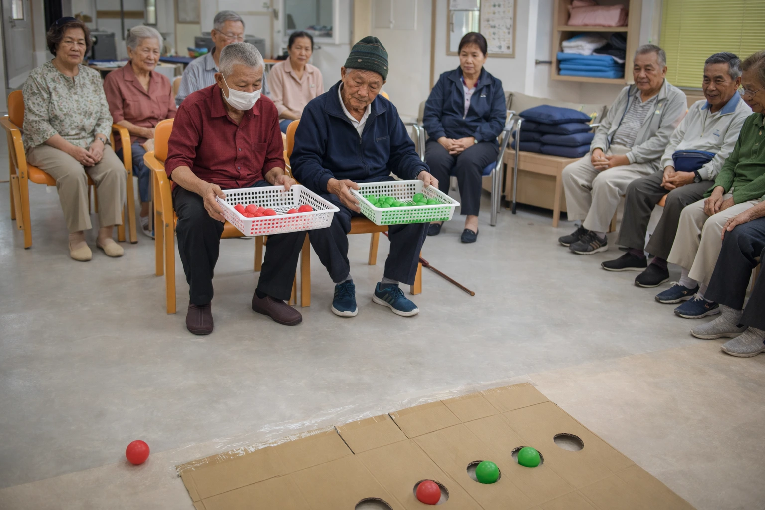 บรรยากาศกิจกรรมโรงเรียนผู้สูงอายุ